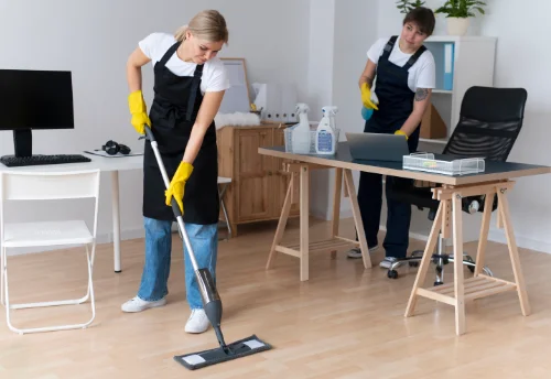 Nettoyage de bureau professionnel à Lampaul-Guimiliau
