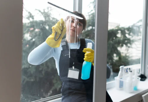 Nettoyage de vitres intérieures et extérieures à Lampaul-Guimiliau
